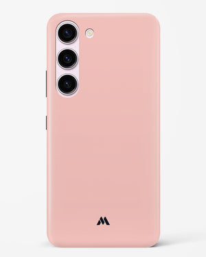 Salmon Pink Hard Case Phone Cover-(Samsung)