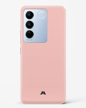 Salmon Pink Hard Case Phone Cover (Vivo)