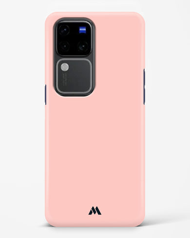 Salmon Pink Hard Case Phone Cover (Vivo)