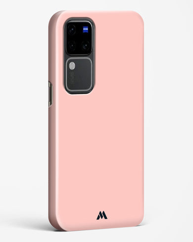 Salmon Pink Hard Case Phone Cover (Vivo)