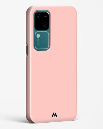 Salmon Pink Hard Case Phone Cover (Vivo)