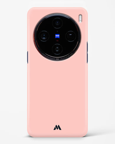 Salmon Pink Hard Case Phone Cover (Vivo)