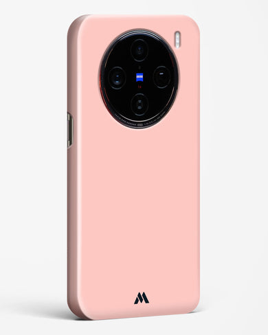 Salmon Pink Hard Case Phone Cover (Vivo)