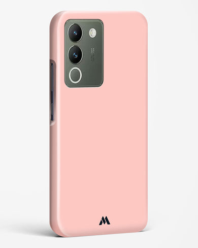 Salmon Pink Hard Case Phone Cover-(Vivo)