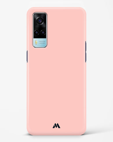 Salmon Pink Hard Case Phone Cover (Vivo)