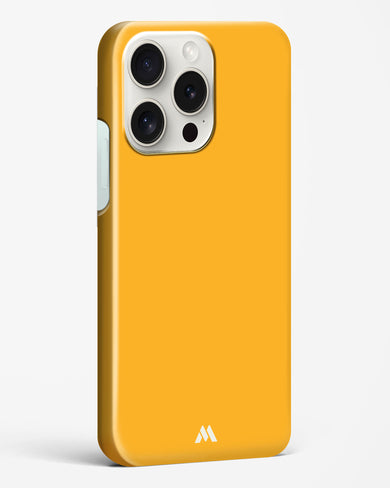 Tuscan Orange Hard Case Phone Cover (Apple)