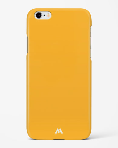 Tuscan Orange Hard Case Phone Cover-(Apple)