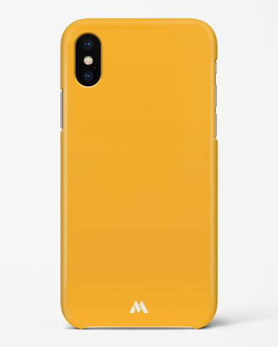 Tuscan Orange Hard Case Phone Cover-(Apple)