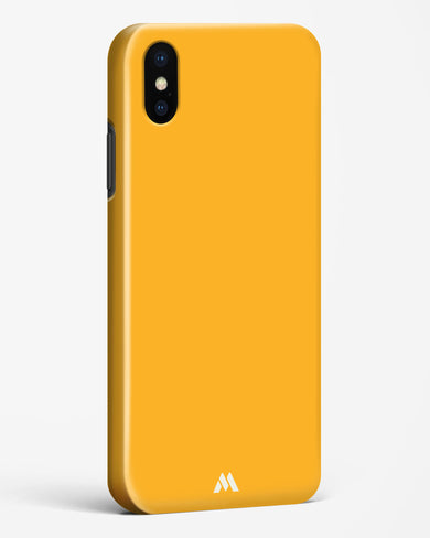 Tuscan Orange Hard Case Phone Cover (Apple)