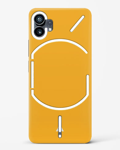 Tuscan Orange Hard Case Phone Cover-(Nothing)