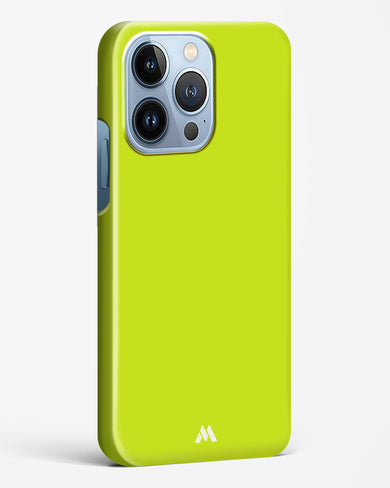 Lime Foam Hard Case Phone Cover-(Apple)