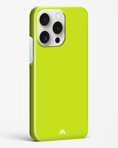 Lime Foam Hard Case Phone Cover (Apple)