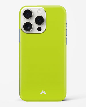 Lime Foam Hard Case Phone Cover (Apple)