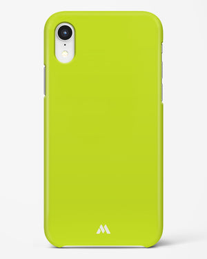 Lime Foam Hard Case Phone Cover (Apple)