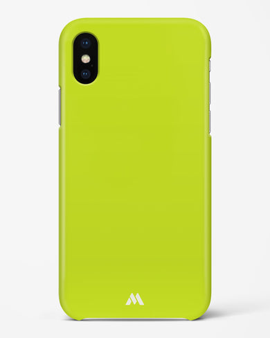 Lime Foam Hard Case Phone Cover (Apple)