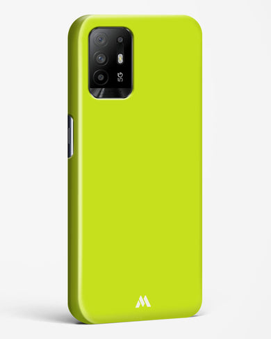 Lime Foam Hard Case Phone Cover-(Oppo)