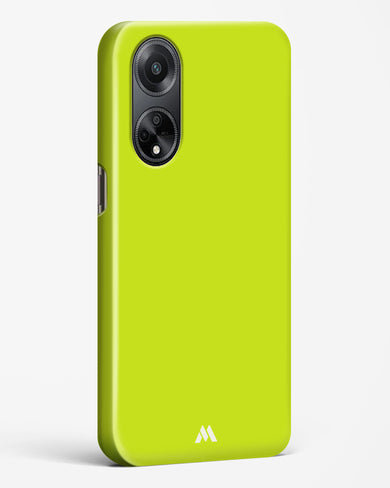 Lime Foam Hard Case Phone Cover-(Oppo)