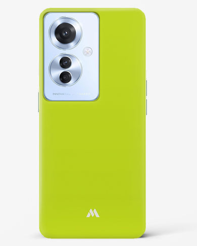 Lime Foam Hard Case Phone Cover (Oppo)