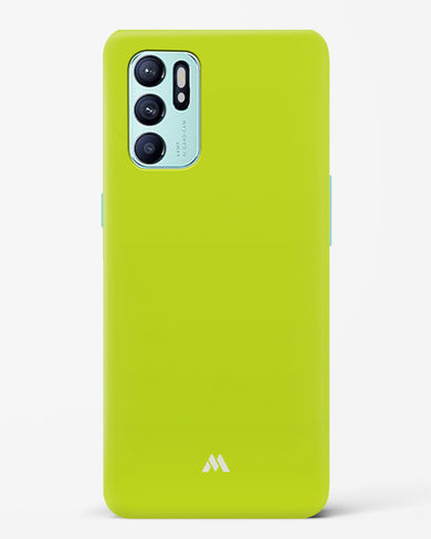 Lime Foam Hard Case Phone Cover-(Oppo)