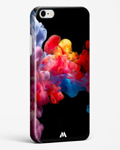 Darker than Night Ink Burst Hard Case Phone Cover-(Apple)