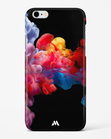 Darker than Night Ink Burst Hard Case Phone Cover-(Apple)