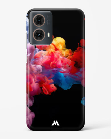 Darker than Night Ink Burst Hard Case Phone Cover (Motorola)