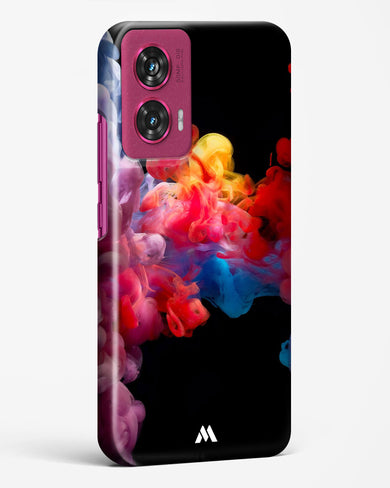 Darker than Night Ink Burst Hard Case Phone Cover (Motorola)