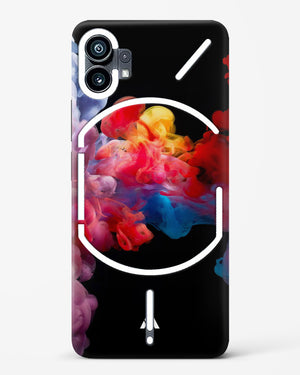 Darker than Night Ink Burst Hard Case Nothing Phone 1