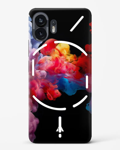 Darker than Night Ink Burst Hard Case Phone Cover (Nothing)