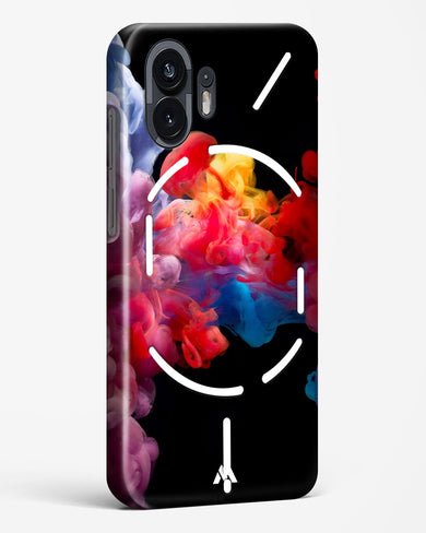 Darker than Night Ink Burst Hard Case Phone Cover (Nothing)