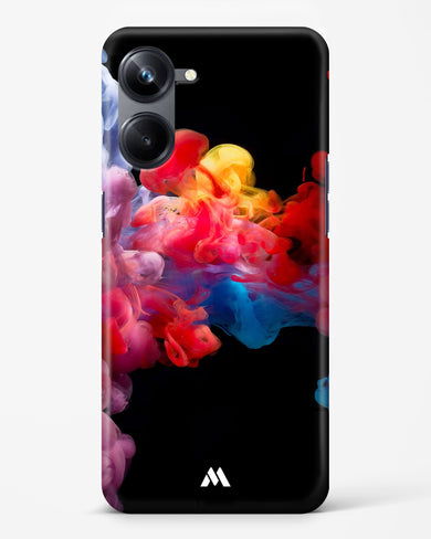 Darker than Night Ink Burst Hard Case Phone Cover (Realme)
