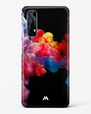 Darker than Night Ink Burst Hard Case Phone Cover-(Realme)