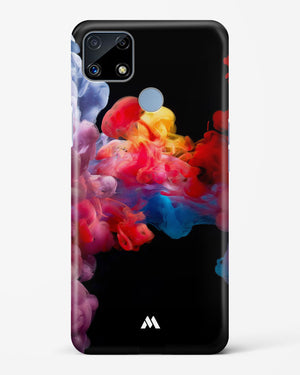 Darker than Night Ink Burst Hard Case Phone Cover-(Realme)