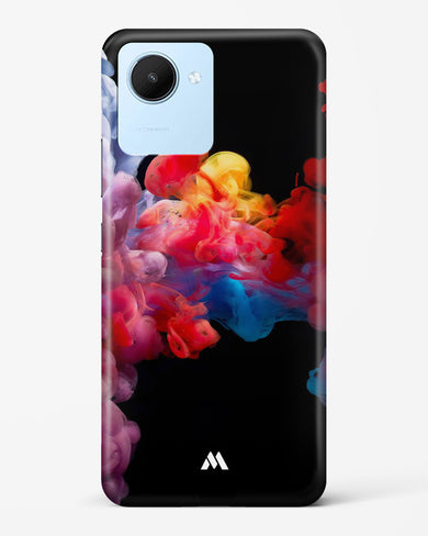 Darker than Night Ink Burst Hard Case Phone Cover (Realme)