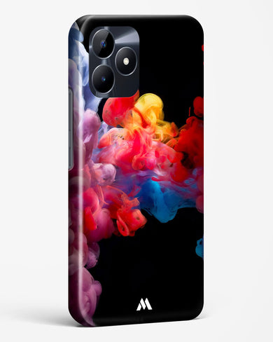 Darker than Night Ink Burst Hard Case Phone Cover (Realme)