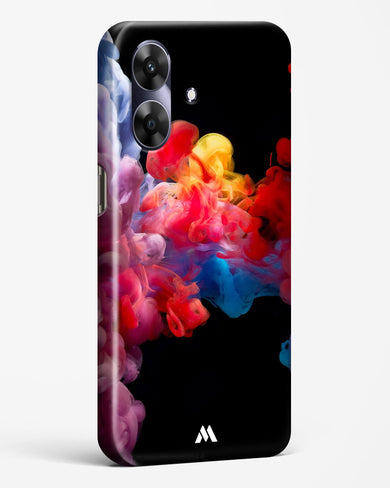Darker than Night Ink Burst Hard Case Phone Cover (Realme)