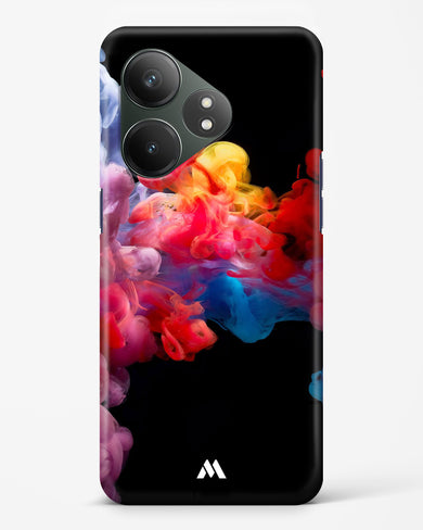 Darker than Night Ink Burst Hard Case Phone Cover (Realme)