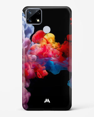 Darker than Night Ink Burst Hard Case Phone Cover-(Realme)