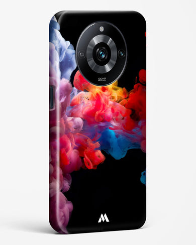 Darker than Night Ink Burst Hard Case Phone Cover (Realme)