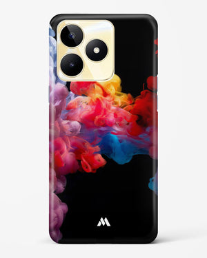 Darker than Night Ink Burst Hard Case Phone Cover (Realme)