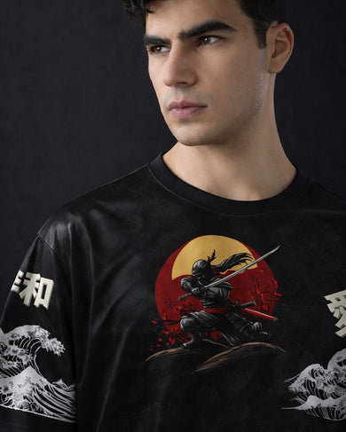 Katana Infusion Oversized-T-Shirt [BREATHE]