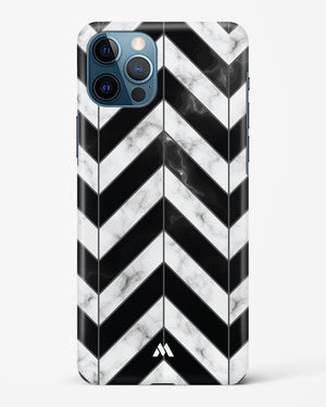 Warrior Stripe Marble Hard Case Phone Cover (Apple)