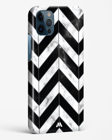 Warrior Stripe Marble Hard Case Phone Cover (Apple)