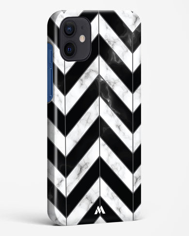 Warrior Stripe Marble Hard Case Phone Cover-(Apple)