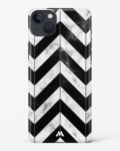 Warrior Stripe Marble Hard Case Phone Cover-(Apple)