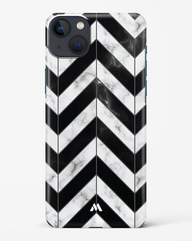 Warrior Stripe Marble Hard Case Phone Cover-(Apple)