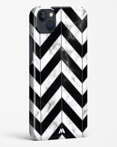 Warrior Stripe Marble Hard Case Phone Cover-(Apple)