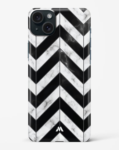 Warrior Stripe Marble Hard Case Phone Cover-(Apple)