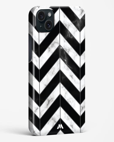 Warrior Stripe Marble Hard Case Phone Cover-(Apple)