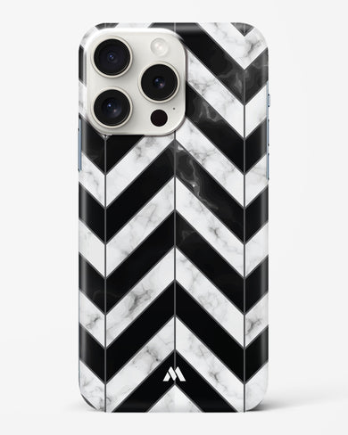 Warrior Stripe Marble Hard Case Phone Cover-(Apple)